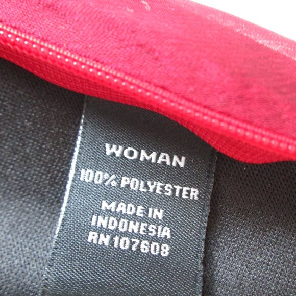 Collection Dressbarn womens Sz 22W red ruffle blouse top long sleeve witchy Y2K - Picture 12 of 12